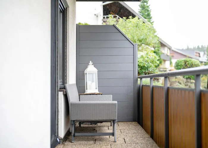 Апартаменты 2-zimmer Am Waldrand Шёнвальд